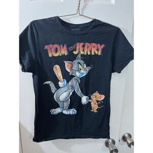 Tom And Jerry Hanna Barbera Size M Retro Style Pop Culture‎ T-shirt